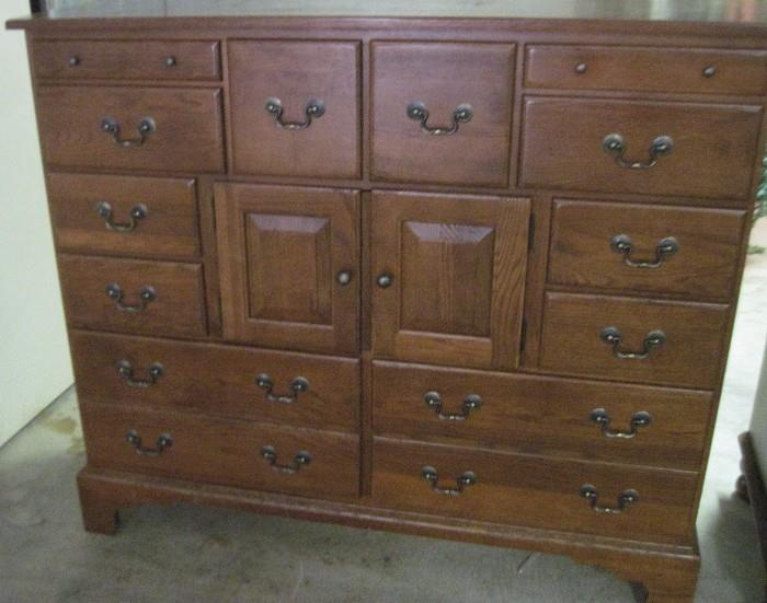oak dresser made by Keller
