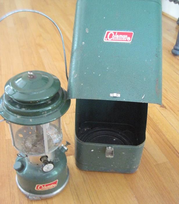 vintage Coleman lantern