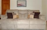 Suede Sofa