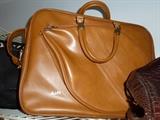 Vintage Leather Tennis Racket Carry Case