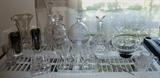 kosta Boda, Orrefors Crystal Decanters, Glassware