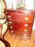 Mahogany chest