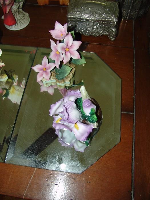 Floral figurines