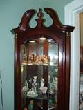 Mahogany Curio cabinet