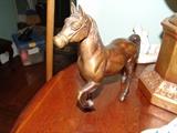 Metal horse