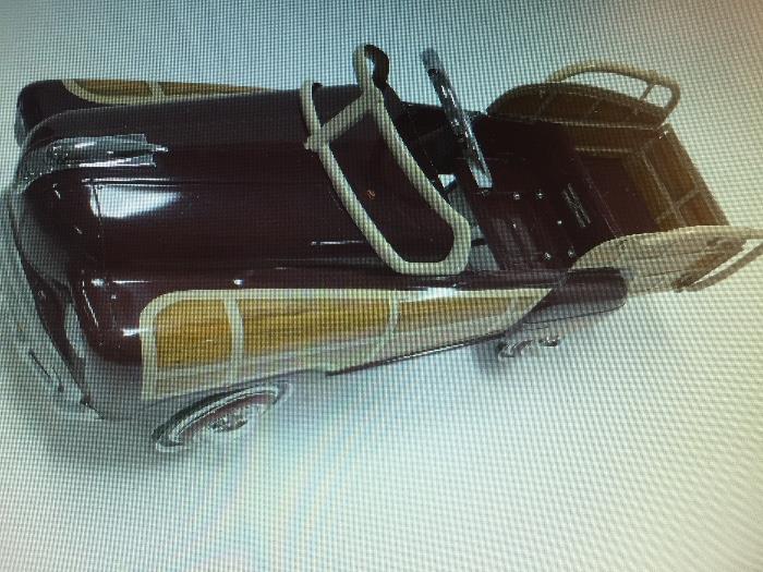 Original pedal car WOODY