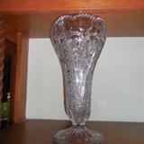 cut glass vase