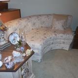 end table with speakers