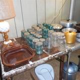 old canning jars