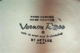 Vernon Rose china back stamp.