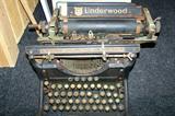 Antique Underwood Standard #5 manual typewriter.