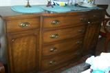 Large Morganton mahogany buffet.