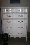 SOLD--French Provincial style chest of drawers.