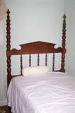 Antique twin poster beds--matched pair.