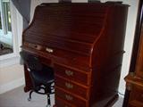 American Drew roll-top desk.