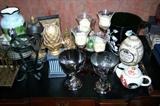 Many decorative and usable items throughout the home.