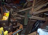 Tools and garage items of all kinds.