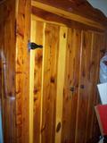 Cedar wardrobe.