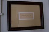 Framed autograph Chester A. Arthur (21st US President).