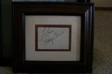 Signed autograph by Patsy Cline.