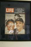 Life magazine signed by Roger Maris and Mickey Mantle.
