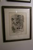 Many original paintings and signed prints.