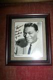 Signed photo Nat King Cole.