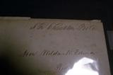 Hand-written note by Franklin Pierce.