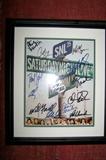 Signed by cast of Saturday Night Live.
