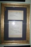 Typed letter from Eleanor Roosevelt, 1954. Mentions "Ed Murrow show."