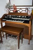 Hammond organ with bench--works!