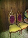 Two fantastic "deacon's" chairs.