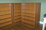 8 matching cabinets for CDs, DVDs or paperback books.