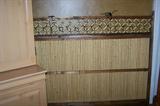 2 Japanese bamboo screens.