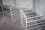 Metal storage drawers from The Container Store.