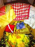 Vintage scarves.