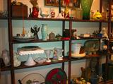 Lots of glassware, china and collectible "smalls".