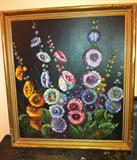 Original framed art, pottery and décor.