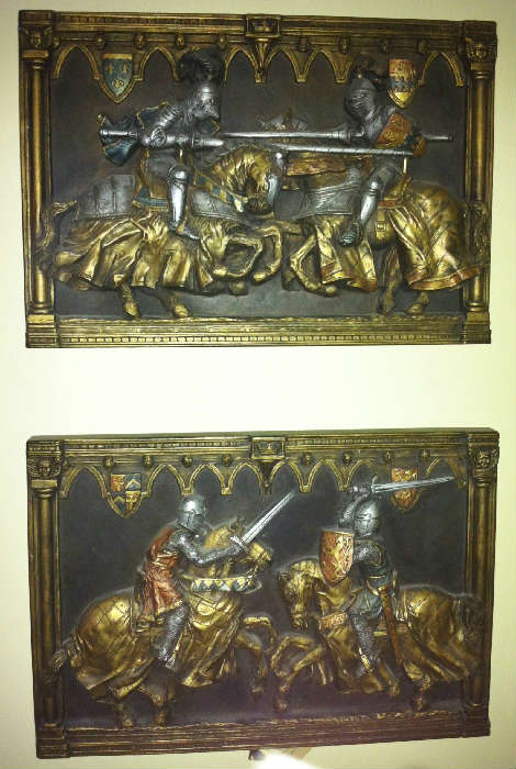 Original framed art, pottery and décor.
