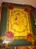Antique celluloid photo album.
