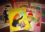 Vintage paper dolls, all cut.