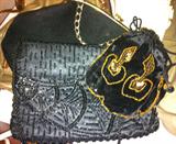 Vintage handbags, hats and accessories.