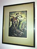Print of Andalusian Dancers by Juan Castells Marti.