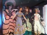 Collectible dolls.