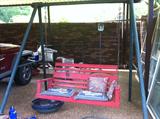 Outdoor and patio furniture.