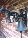 Cast iron bell.