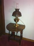 Small furniture pieces and lamps.