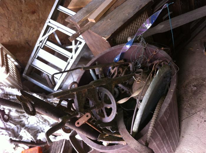 Barn and workshop full of cool stuff.