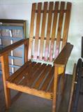 Antique rocking chair.