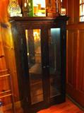 Curio cabinet or bookcase--your choice.